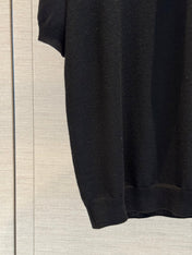 VALENTINO 26S SHORT-SLEEVE  KNIT TOP 437