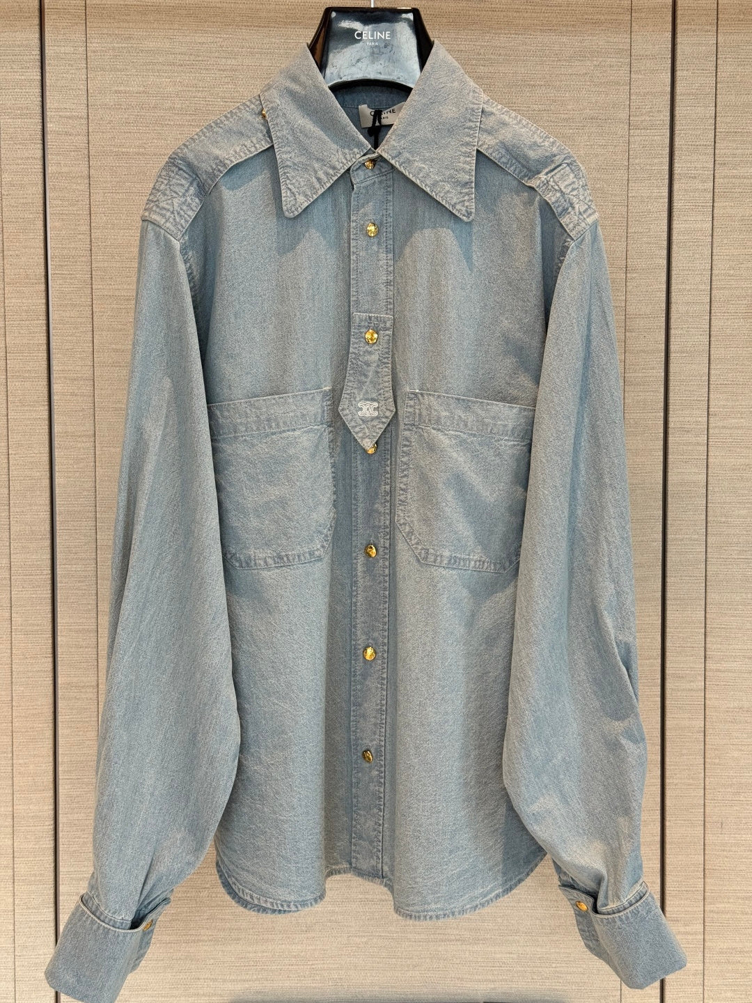 CELINE 26S DENIM SHIRT 410