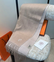 HERMES 25S SCARF 190 IN CASHMERE 854639