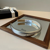 CHANEL 26S HEADBAND IN SILVER METALLIC 503125