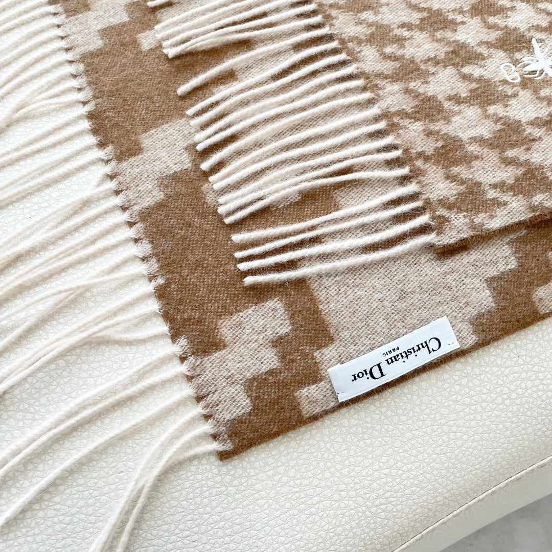 DIOR 26S SCARF 180CM IN CASHMERE 165867