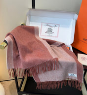 HERMES 25S SCARF 190 IN CASHMERE 854634