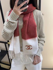 CHANEL 25S SCARF 180 IN CASHMERE 989816