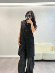 HERMES 25S LONG GILET 099