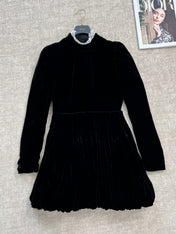 DIOR 25S VELVET DRESS 683