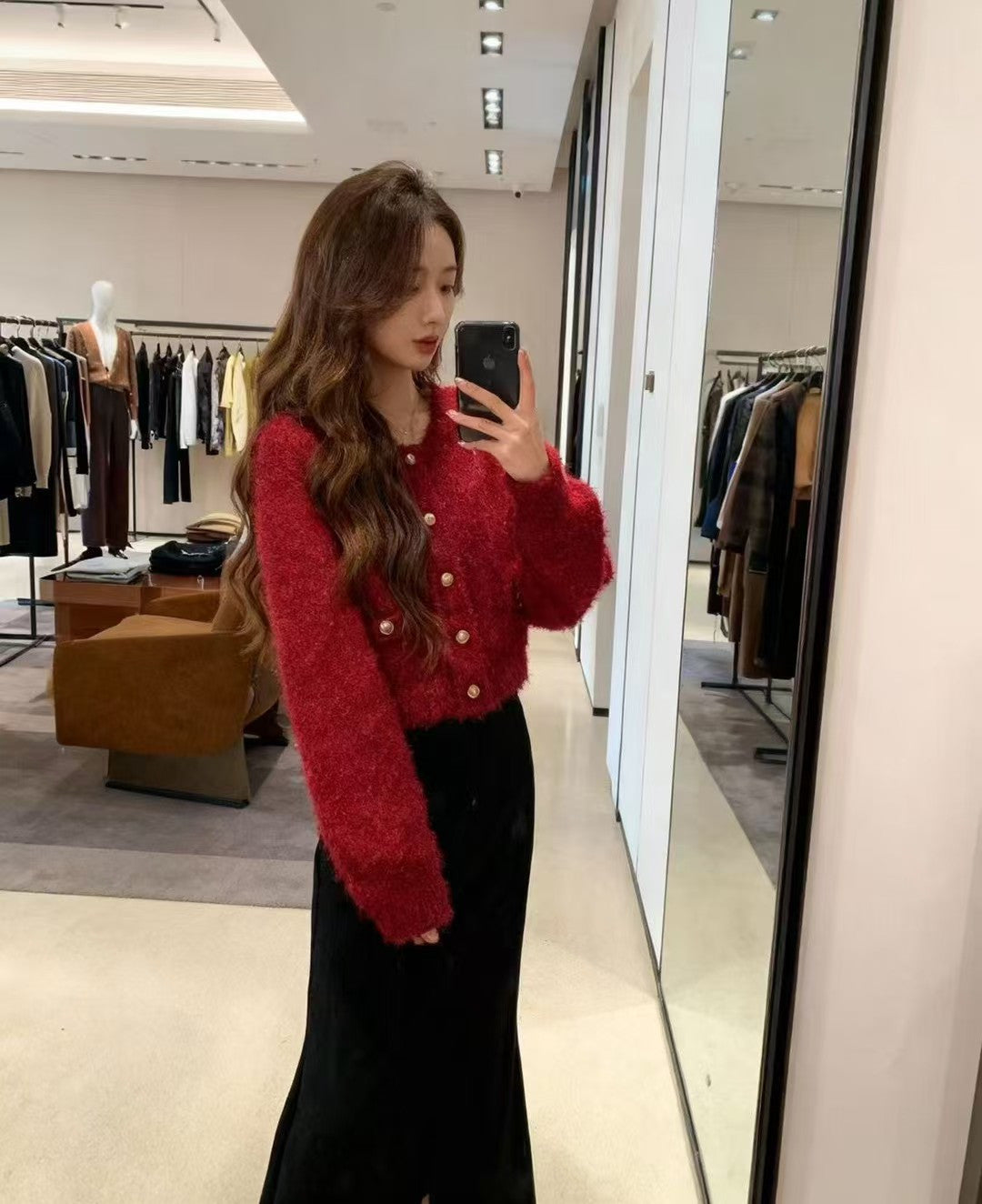 CHANEL 25S ROUND-NECK CARDIGAN 510
