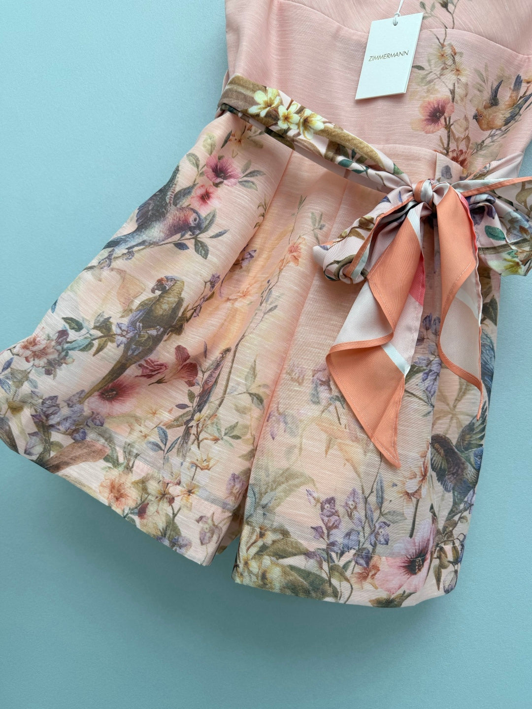 ZIMMERMANN 26S PATTERNED JUMPSUIT SET STYLE 132