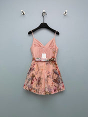 ZIMMERMANN 26S PATTERNED JUMPSUIT SET STYLE 132