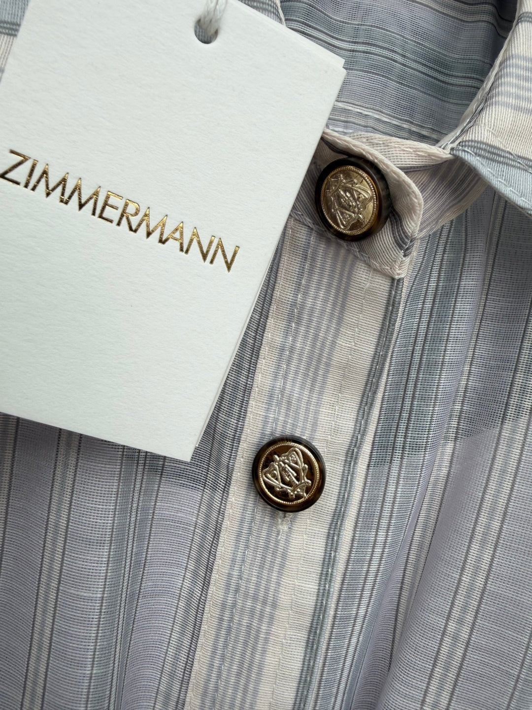 ZIMMERMANN 26S SHIRT DRESS STYLE 97