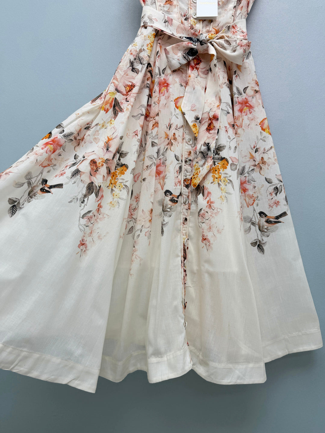 ZIMMERMANN 26S WAIST-CINCHED DRESS STYLE 95