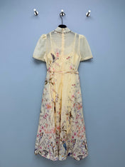 ZIMMERMANN 26S BEADED COLLAR DRESS STYLE 33