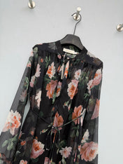 ZIMMERMANN 26S CHIFFON MAXI DRESS STYLE 28