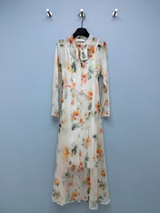 ZIMMERMANN 26S CHIFFON MAXI DRESS STYLE 27