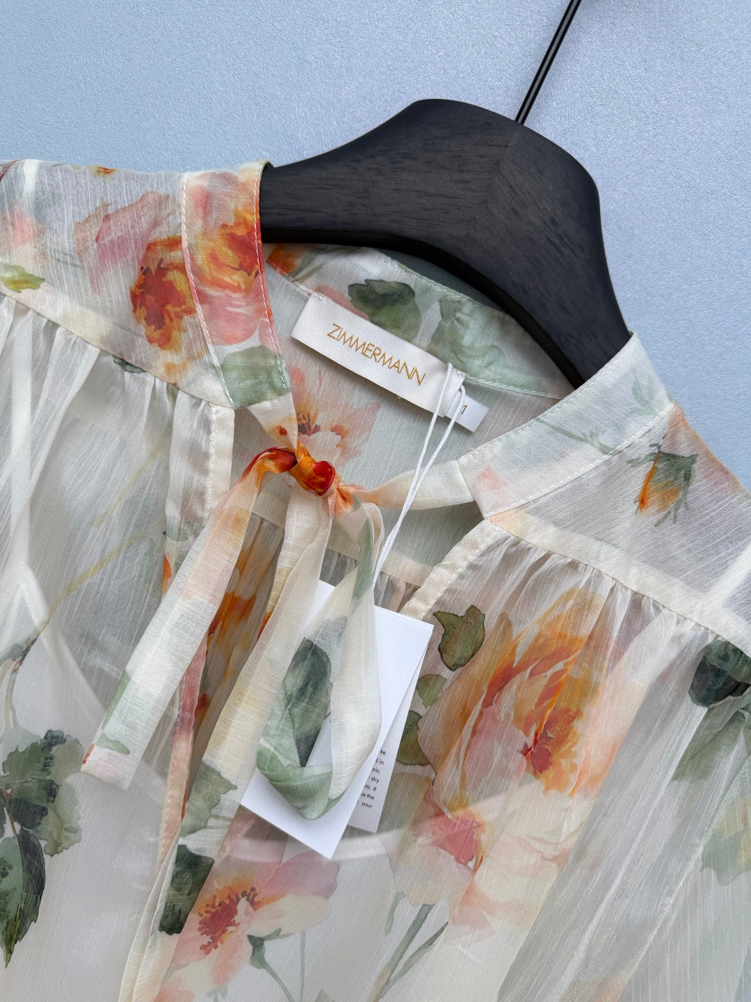 ZIMMERMANN 26S CHIFFON MAXI DRESS STYLE 27
