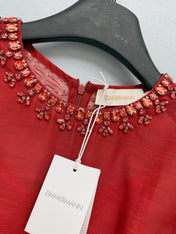 ZIMMERMANN 26S BEADED NECK DRESS STYLE 22