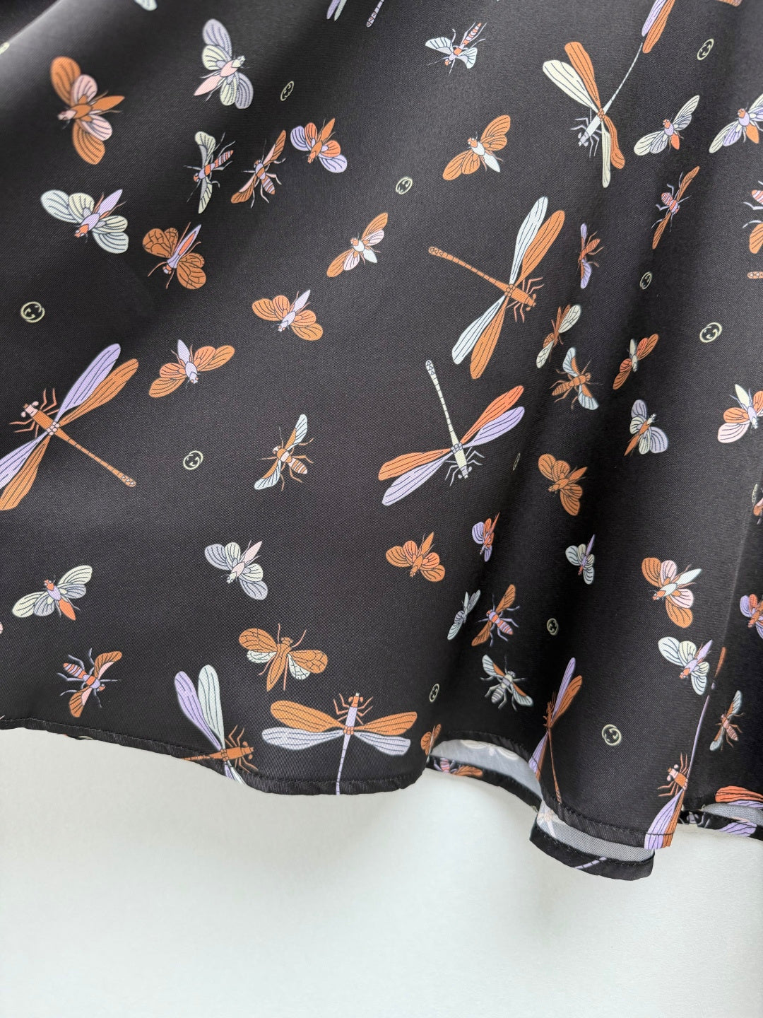 GUCCI 26S SATIN MIDI SKIRT 365