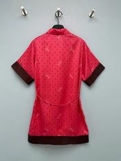 VALENTINO 26S SHORT-SLEEVE POLO DRESS 371