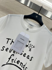 CHANEL 25S CREW NECK T-SHIRT 458