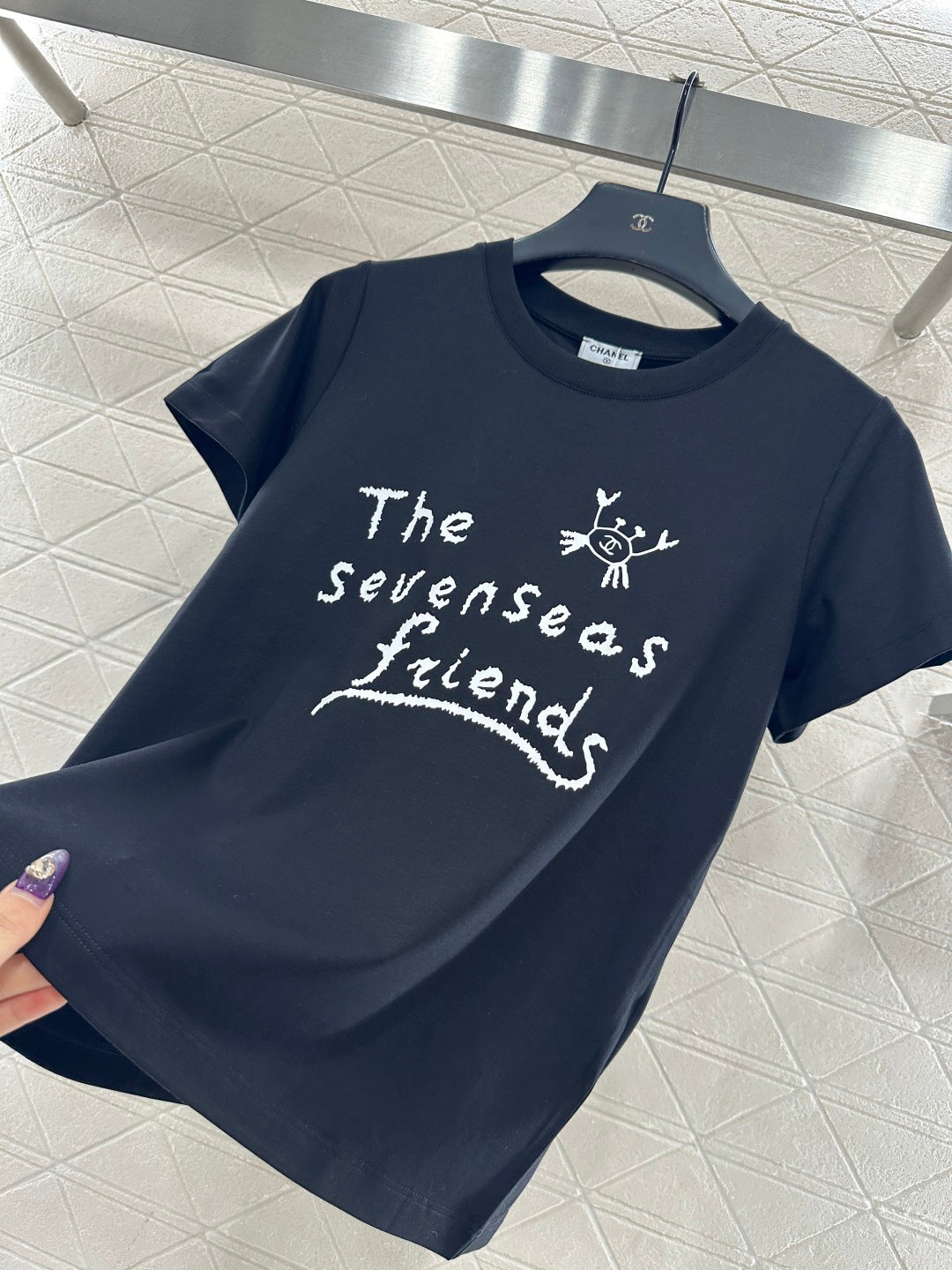 CHANEL 25S CREW NECK T-SHIRT 457