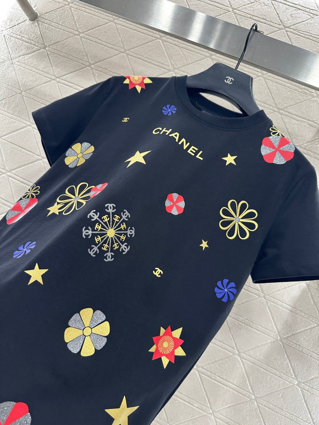 CHANEL 25S PRINTED T-SHIRT 649