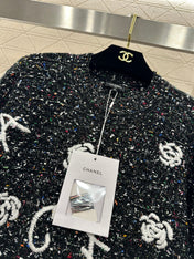 CHANEL 26S CASHMERE BLEND KNIT SWEATER 731