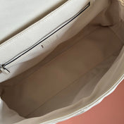 GUCCI 26S GG MARMONT BAG 37 IN CREAM WHITE CALFSKIN