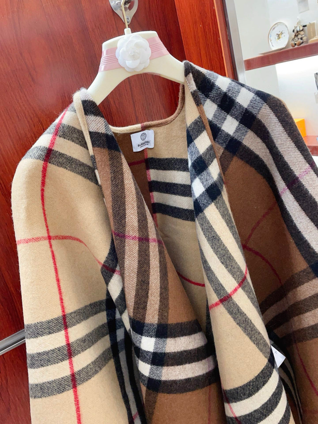 BURBERRY 25S DOUBLE-FACED CASHMERE COAT 213