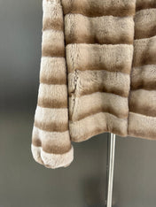 DIOR 25S RABBIT FUR JACKET 737