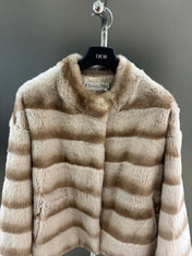 DIOR 25S RABBIT FUR JACKET 737
