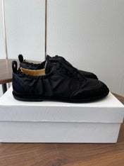 THE ROW 26S SNEAKERS IN BLACK PONY HAIR AND FABRIC
