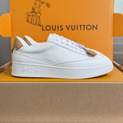 LV 26S LOW TOP SNEAKERS IN WHITE CALFSKIN