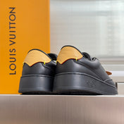 LV 26S LOW TOP SNEAKERS IN BLACK CALFSKIN