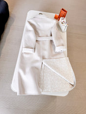 HERMES 25S BELTED CASHMERE PEACOAT 268