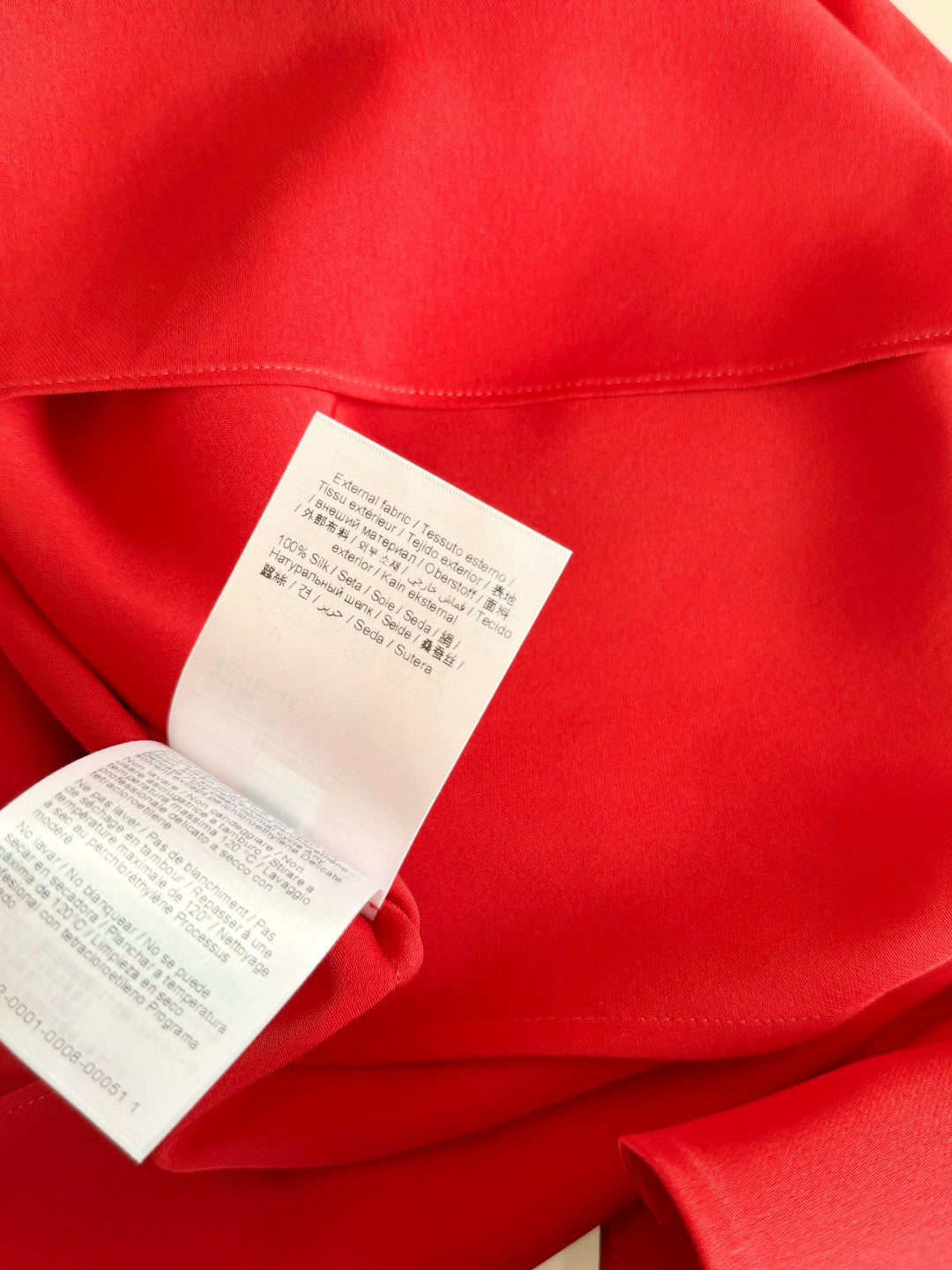 VALENTINO 26S LONG-SLEEVE SILK SHIRT 1229