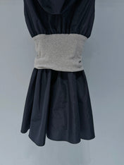 MIUMIU 26S SLEEVELESS HOODED DRESS 904