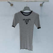 PRADA 26S SHORT SLEEVED KNIT T-SHIRT 811