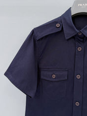 PRADA 26S SHORT-SLEEVE SHIRT STYLE 883