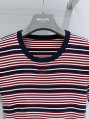 PRADA 26S SHORT-SLEEVED SWEATER STYLE 821