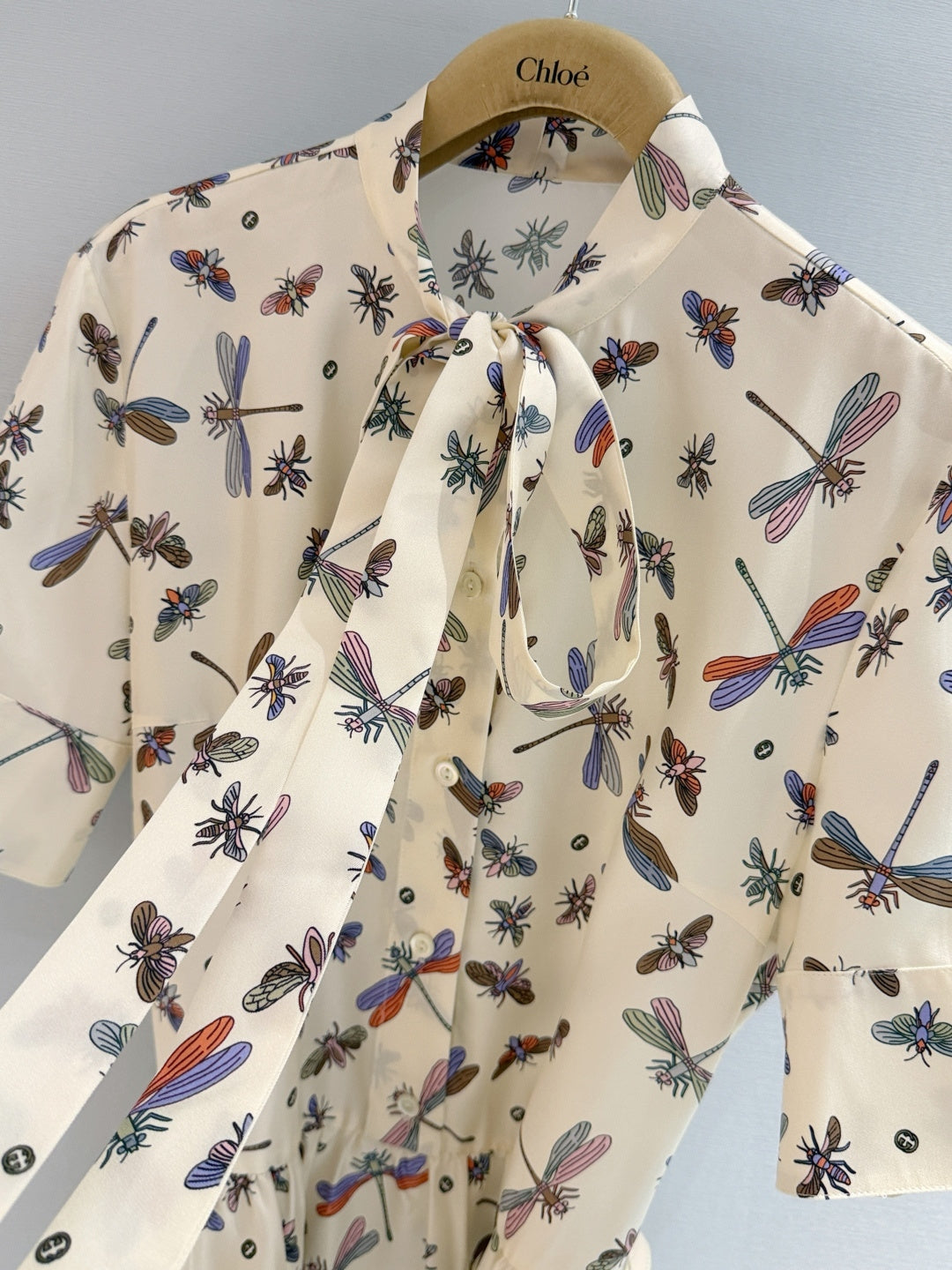 GUCCI 26S SHORT-SLEEVE SHIRT DRESS 561