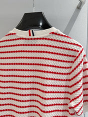 THOM 26S SHORT-SLEEVE KNIT TOP STYLE 194