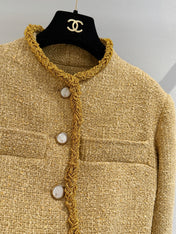 CHANEL 26S CROPPED TWEED JACKET 1595