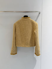 CHANEL 26S CROPPED TWEED JACKET 1595