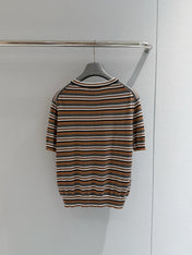 PRADA 26S SHORT-SLEEVE KNIT TOP 1078