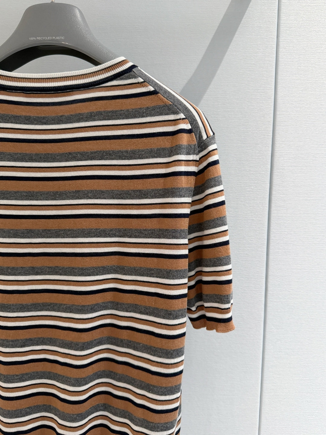 PRADA 26S SHORT-SLEEVE KNIT TOP 1078