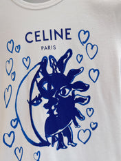 CELINE 26S SHORT-SLEEVE CREWNECK T-SHIRT 731