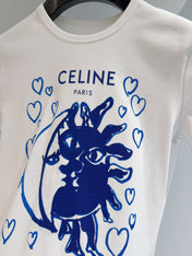 CELINE 26S SHORT-SLEEVE CREWNECK T-SHIRT 731