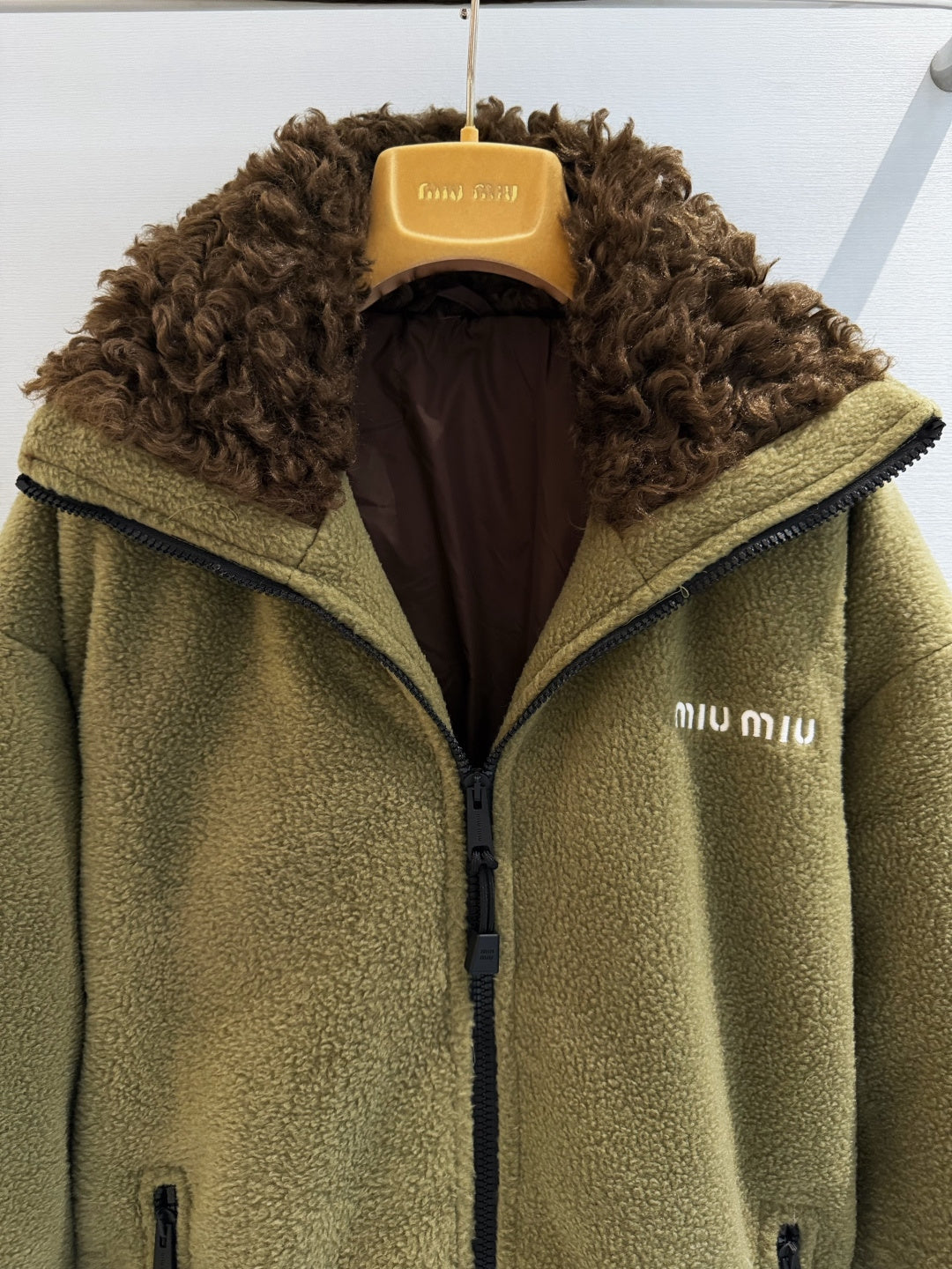 MIUMIU 26S FLEECE DOWN JACKET 1536