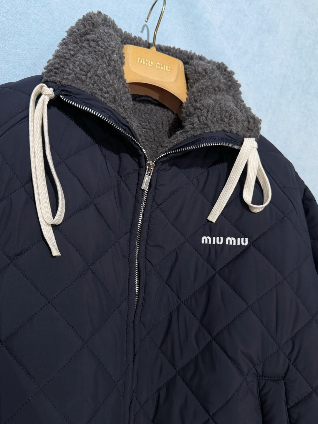 MIUMIU 26S QUILTED COTTON JACKET 1534