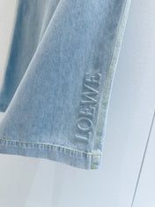 LOEWE 26S WIDE-LEG DENIM PANTS 692
