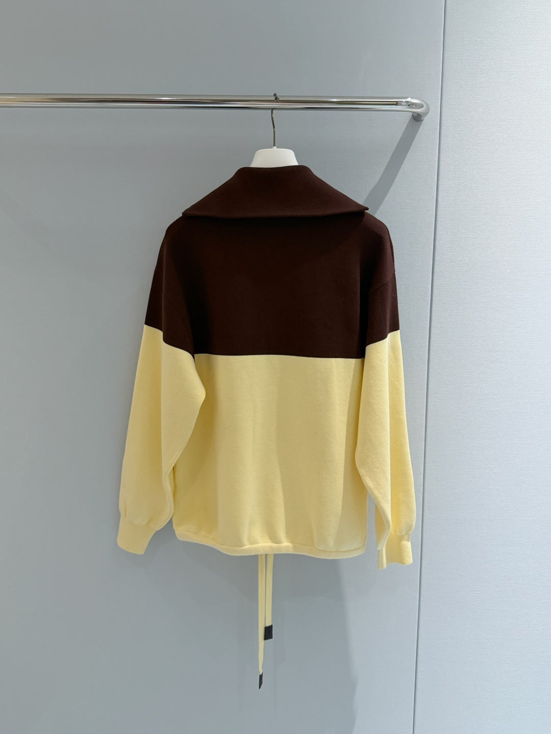 LOEWE 26S HALF-ZIP KNIT SWEATER 646